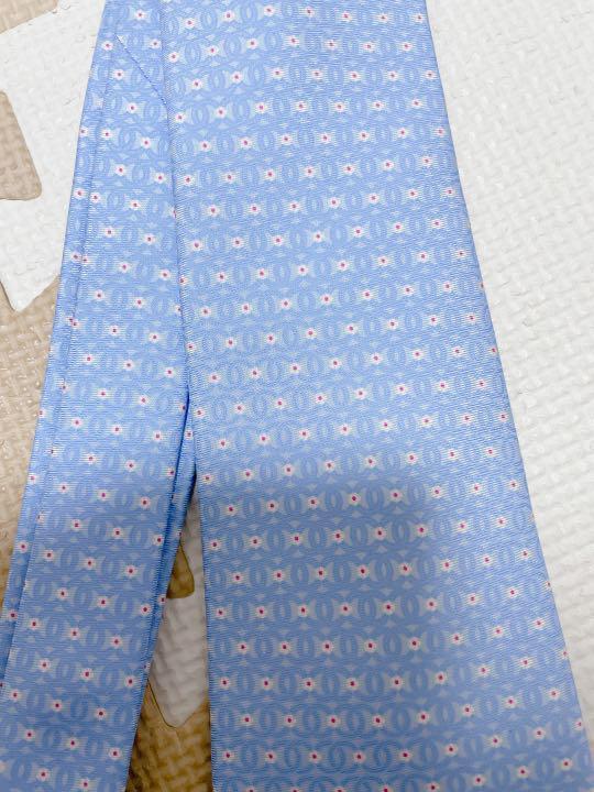 新品 未使用 CHANEL ネクタイ ライトブルー CHANEL tie new unused light blue from JAPAN | eBay