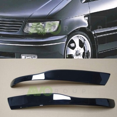 Headlight Eyelids for MB Vito / Viano 1 W638 1996-2003 ABS Gloss