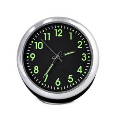 Universal Mini Car Quartz Clock Luminous Car Clocks for Dashboard Bike Car