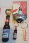 Lot Of Vintage Bottle Openers And Advertising Pieces Budweiser The King Of Beers — photo 3