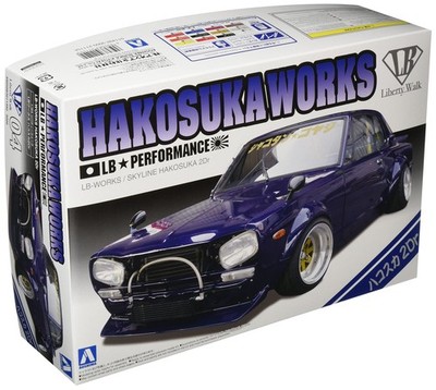 Qingdao Cultural Teaching Materials 1/24 Liberty Walk Series No.4 Nissan Skyline