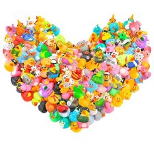 30Pcs Jeep Ducks for Ducking,30 Pack Rubber Ducks 30Cards Tags 30 Straps for ...