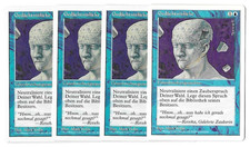 TCG MtG 275 Magic Hauptset 5. Edition Gedächtnislücke Playset (4)