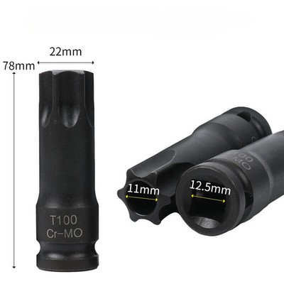 Camshaft Socket T100 Hollow Torx Bit 1/2'' DR Fit Mercedes Benz M270 271 274 Etc