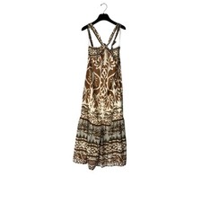Anthropologie Vineet Bahl Printed Halter Keyhole Maxi Dress Size XS BNWT
