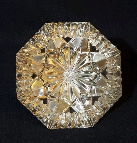 Vintage Waterford Crystal Lismore Diamond Shaped Paperweight Signed Made Ireland - Picture 4 of 4