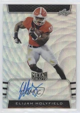 2019 Leaf Metal Draft Wave Elijah Holyfield #BA-EJ1 Rookie Auto RC