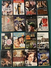 #3 Old Classic Movies 1930-1975 DVD LOT PICK & CHOOSE  $5 Flat CombinedShip