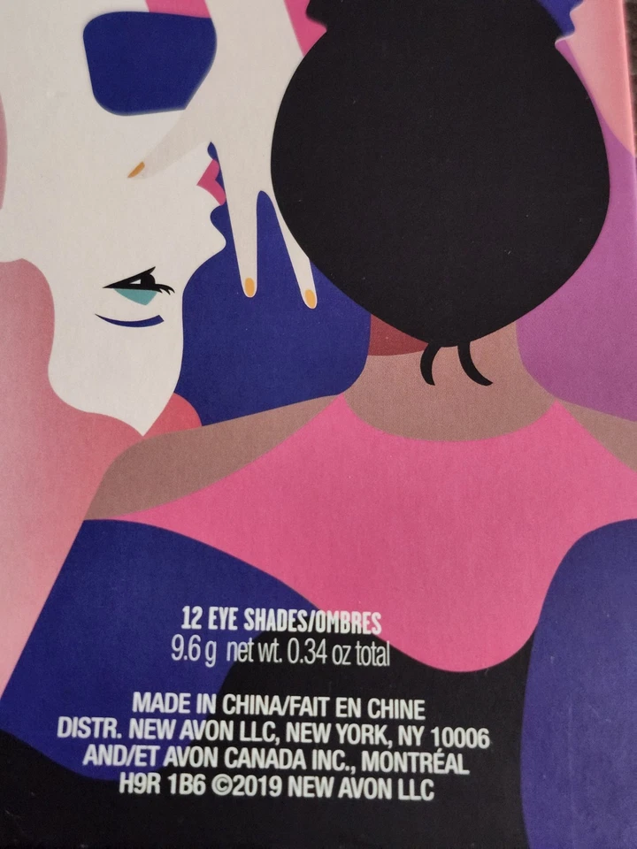 Avon Brand New Positive Vibes 12 Colors Eyeshadow Palette - Image 3 of 3