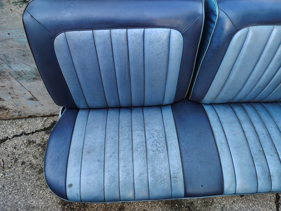 Pontiac Catalina Bonneville 1965-68 Buick Chevy Oldsmobile carrocería B asiento de banco Foto 3 de 4