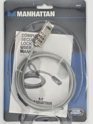 MANHATTAN Notebookschloss Kensingtonschloss Security Lock Zahlen 440202