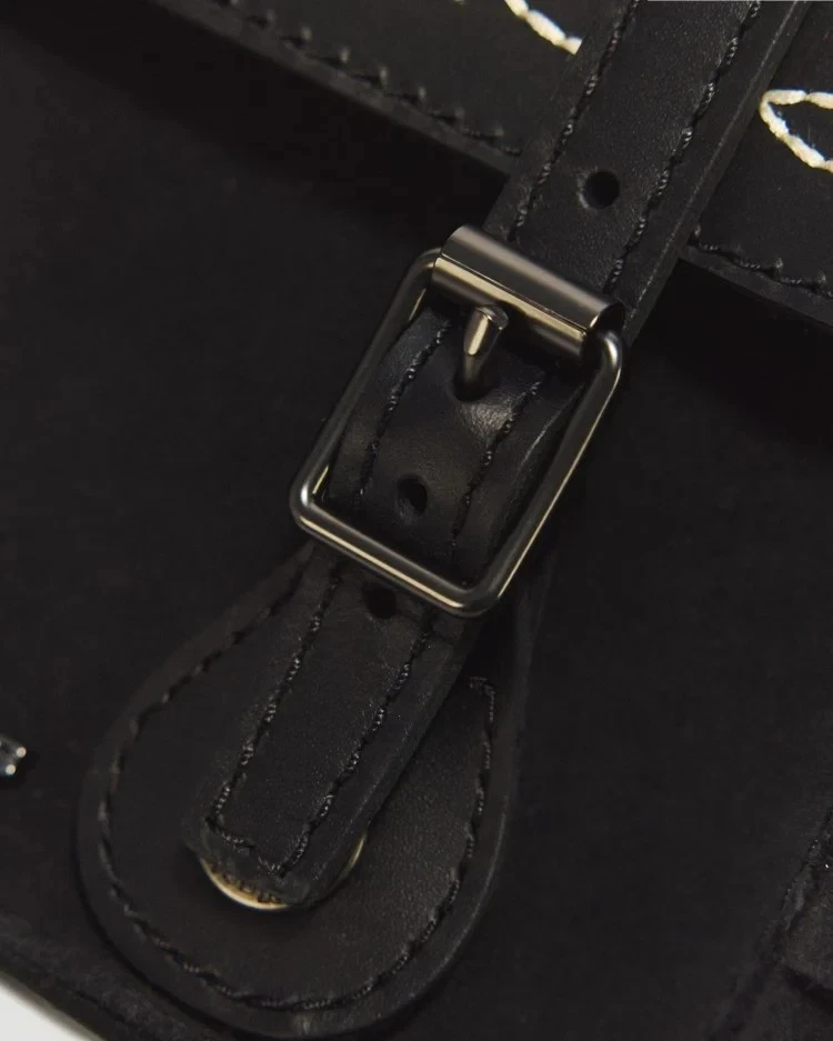 Sacoche Dr. Martens 7 pouces Desert Rodeo NOIR 44073001 UNISEXE Japon neuve - Photo 4/4