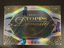2025 Topps Dynasty Baseball MLB Factory Sealed Hobby Box Free Shipping #2