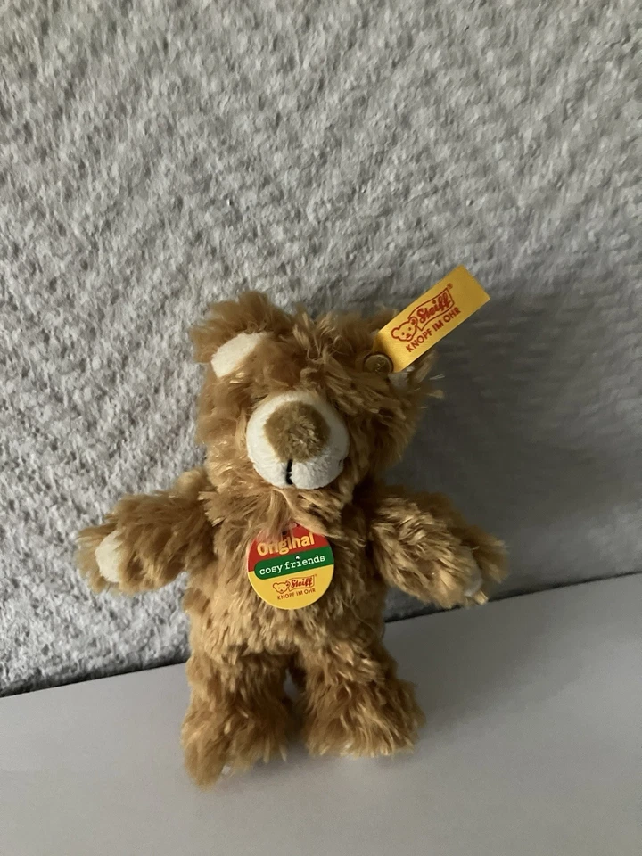 Steiff Bär  Schlüsselanhänger, cosy friends 110146 , ca. 11 cm groß, unbenutzt - Bild 3 von 4