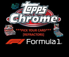 2024 Topps Chrome Formula 1 F1 - REFRACTOR - PICK YOUR CARD | COMBINED SHIPPING!