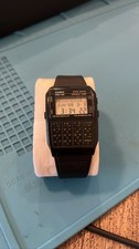 Casio DBC-62 676 Data Bank Calculator World Time Black Digital Watch