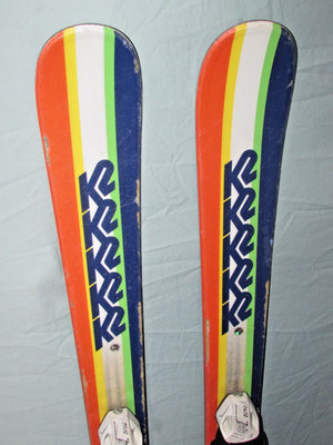 K2 Shreditor 85 Jr kid's skis w/ Rocker 139cm w/ Tyrolia SX 7.5