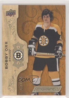 2018-19 Upper Deck Engrained Legends 267/299 Bobby Orr #33 HOF 0c3