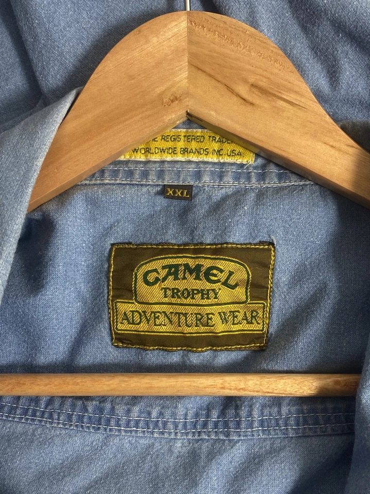 Vintage 90s Camel Trophy Adventure Wear Short Sleeve Utility Shirt – Men’s XXL - Image 3 of 4