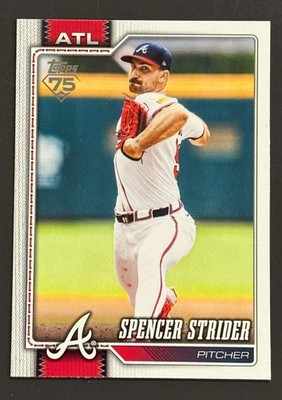 Spencer Strider 2026 Topps Series 1 baseball card #79 Atlanta Braves