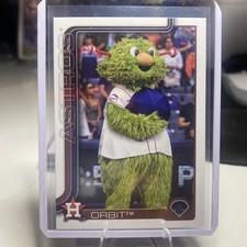 Orbit (Houston Astros) 2025 Topps Series 1 Celebration Mascot #M-11 