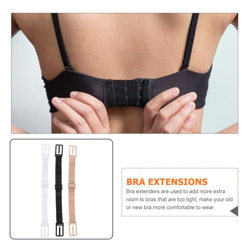 12 Pcs Shoulder Strap Buckle Band Extenders for Bras Fitness Extension Buckles - Picture 7 of 12