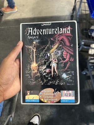 Adventureland #1 Scott Adams by Adventure International for ATARI Tape 1982