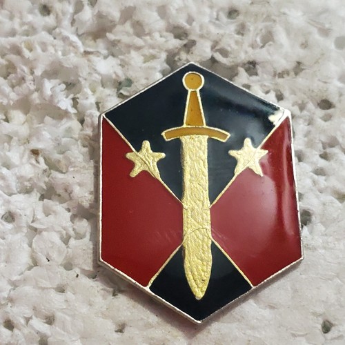 VTG US Army 38th Field Artillery Regiment Unit Crest Lapel Hat Pin ...