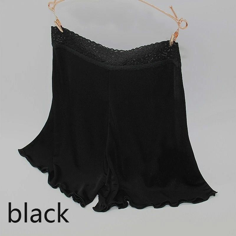 Cuecas femininas de malha de seda calcinhas francesas respiráveis - Imagem 4 de 4