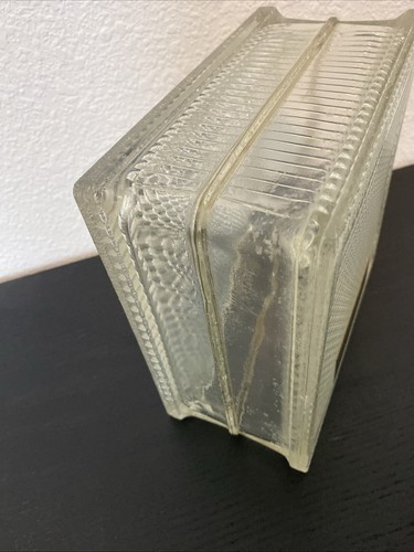 VTG 1948 Dr Pepper Headquarters Building Glass Construction Block Soda Pop RARE2 - Picture 15 of 19