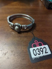 Paparazzi Tribal Soul White Bracelet 