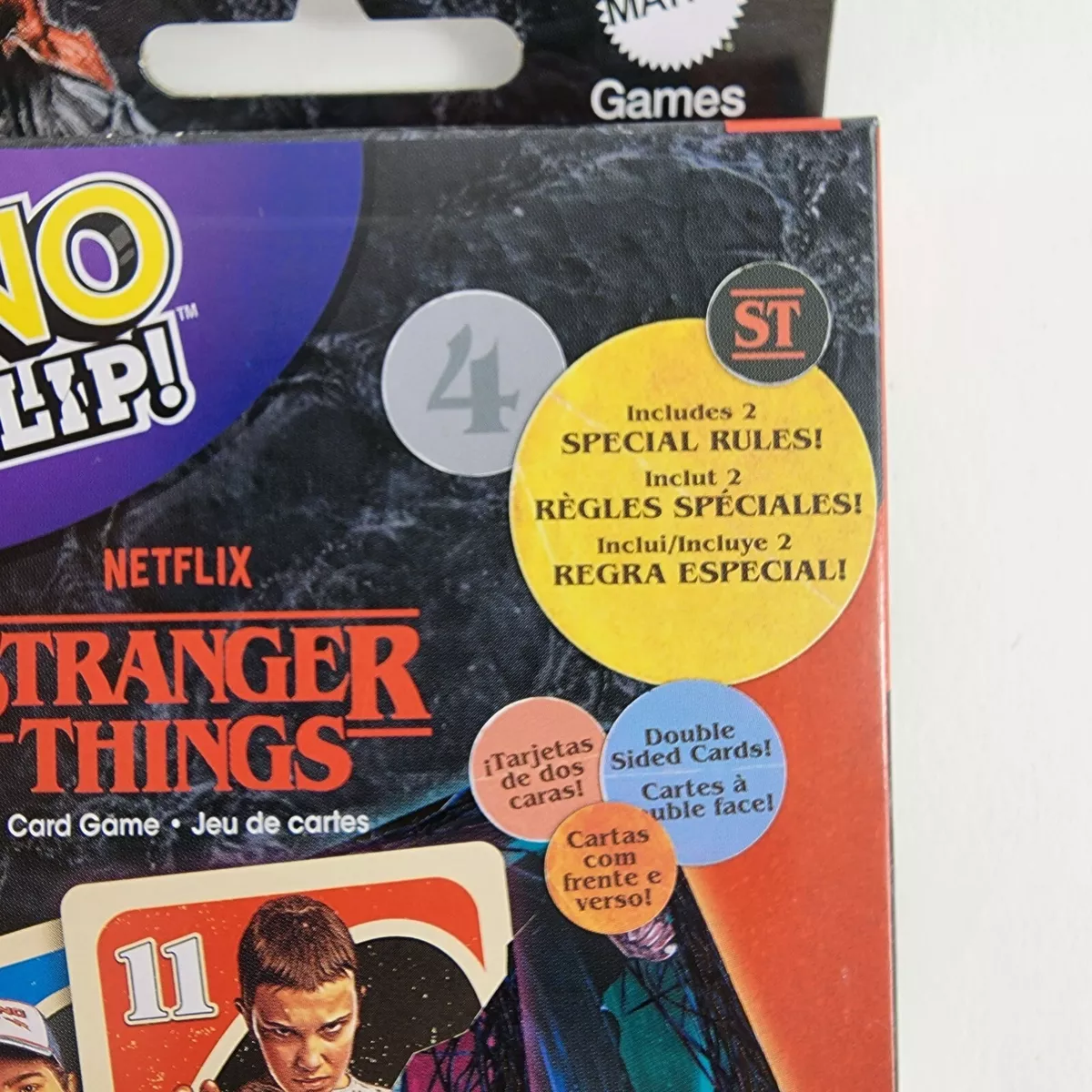 Uno Flip: Stranger Things Edition Card Game