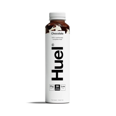 Huel Ready-to-Drink Meal - Chocolate, Plant-Based, Gluten-Free, 12 x 500ml