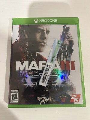 Mafia 3 III (Microsoft Xbox One, 2016) CIB W/ Map | Tested & Working | Free Ship