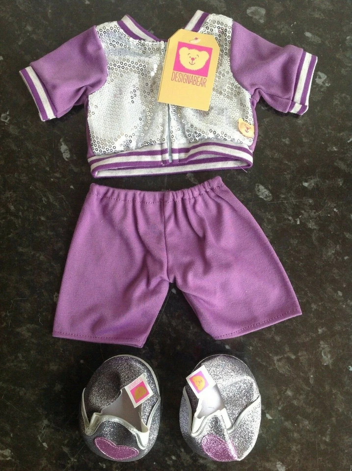 Neues Design A Bear Trainingsanzug Kleidungsset für Chad Valley Designabear 15 Zoll