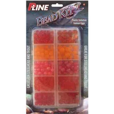P-Line Trout Egg Hard Bead Assortment Kit Trout & Steelhead Hard Bead Baits