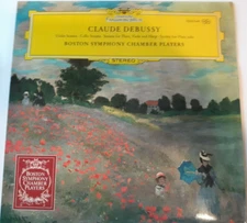 Debussy: 3 Sonatas, Syrinx (Boston Symphony Chamber Players) DG 2530 049 nm