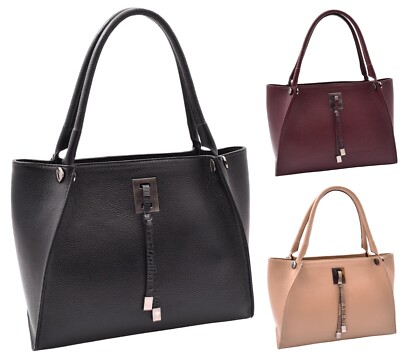 Damen Leder Schultertasche Große Größe Arbeit Freizeit Outgoing Exklusive Handtasche