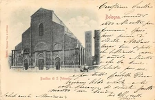 A9531) BOLOGNA BASILICA S PETRONIO TRAVELLED
