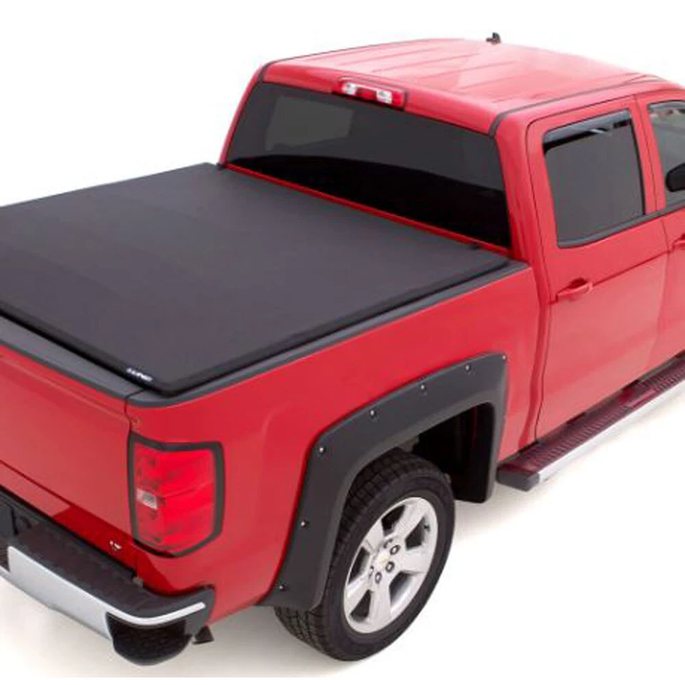 Cubierta LUND Tonneau Genesis Elite triple plegable con plataforma de 5,5' Chevrolet Silverado/... Foto 2 de 3