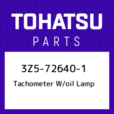 A17 Genuine Tohatsu 3Z5-72640-1 Tachometer OEM Factory Boat Parts 