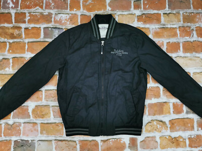 Redskins Casual USA Bomber Jacket Vintage Clothing 084 Black