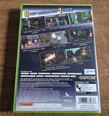 Capcom Digital Collection Xbox 360 Complete CIB with Manual Capcom Digital Collection Xbox 360 Complete CIB with Manual
