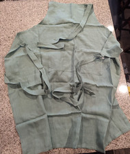 Magic Linen LINEN BIB APRON Color Macha Green One size XS to XL unisex