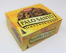Palo Santo Incense Cones: Bulk Lot 12 Packs of 10 Cones, 120 Total! HEM BRAND