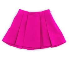 Ralph Lauren Pleated Taffeta Skirt, Pink, Size 6
