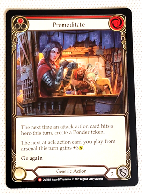 PREMEDITATE (RED) NEAR MINT! *FLESH AND BLOOD - OUTSIDERS* | eBay