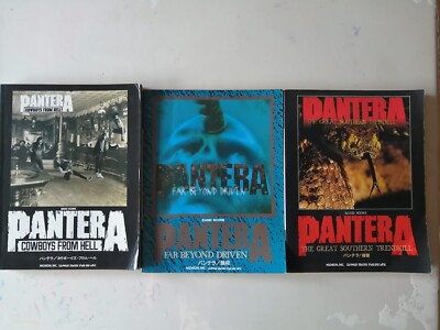 3 libros tabs Pantera dimebag darrel partituras Nichion coleccionismo