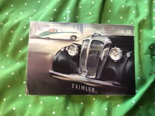 1950's Daimler DE36 and DB18 factory sales brochure original VG condition