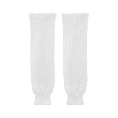 NHL Knit Ice Hockey Socks - White - Junior 20''